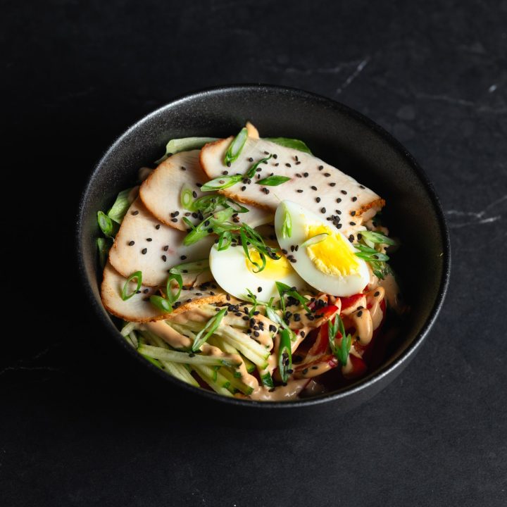 Салат с индейкой